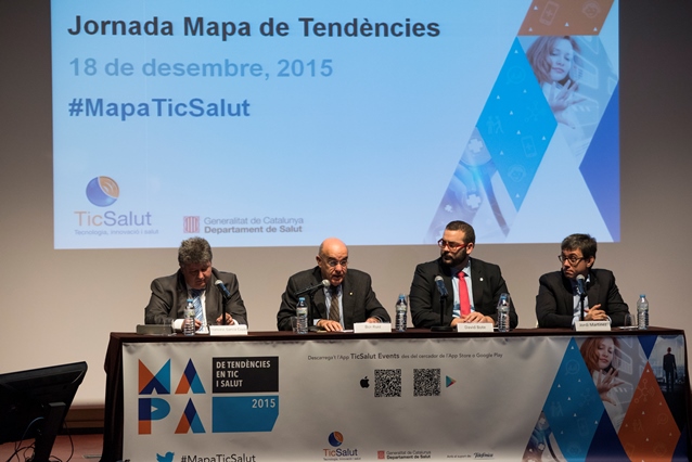 ‘Salut Digital’, eix central de la Jornada de presentació del Mapa de Tendències 2015 de la Fundació TicSalut