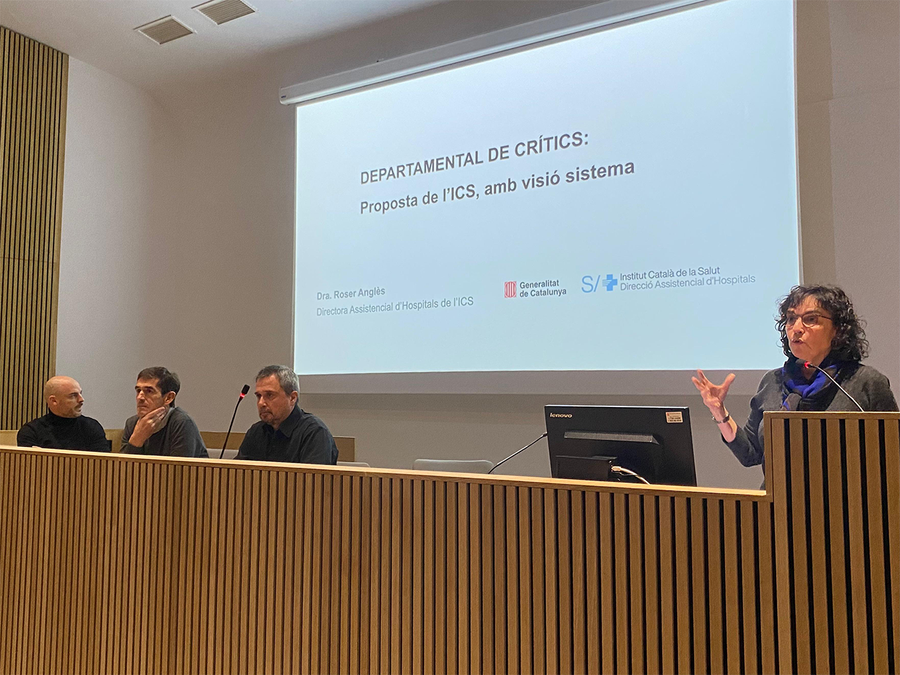 Presentació del model d'atenció al pacient crític