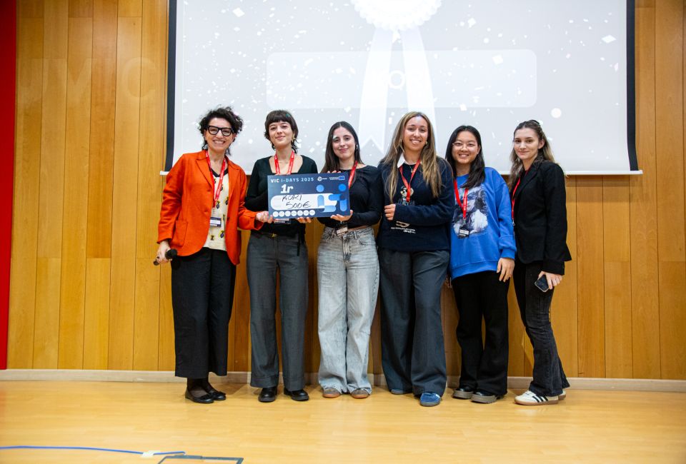 L’equip Kori guanya la quarta edició dels Vic i-Days amb un projecte que ajuda a reduir l’ansietat i a augmentar la prevenció del càncer de mama
