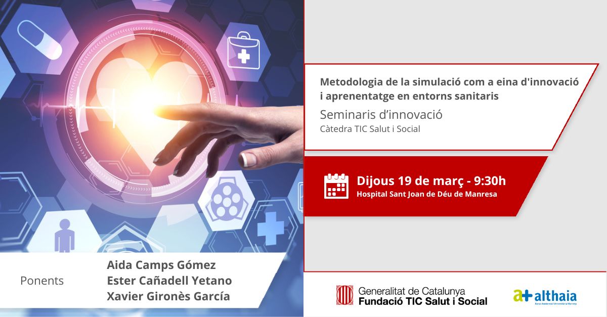 Seminari innovació càtedra TIC Salut i Social